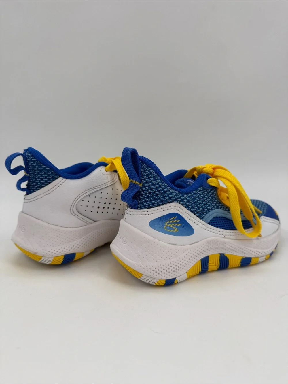 Under Armour Steph Curry 3Z 24 Pre-School Warriors Shoe Size 11K Team Royal Blue